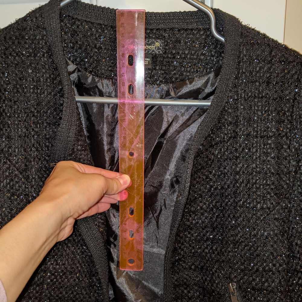 Cropped Tweed blazer - Picture 3 of 5